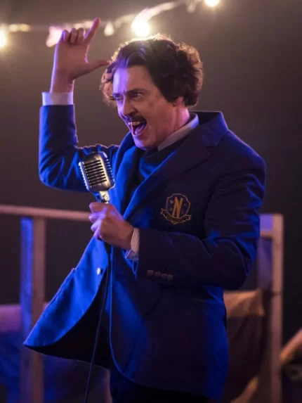 Exclusive Barry Dort Inspired Blue Suit Blazer 2025