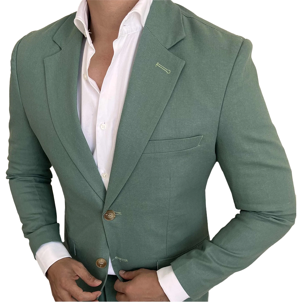 Mens Two Piece Sage Green Suit Mens Two Piece Sage Green Suit