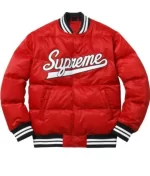 Supreme Puffy Red Bomber Jacket
