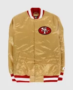 San Francisco 49ers Gold Jacket Front View