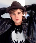 Brad Pitt Vintage Brown Leather Brando Jacket Quality