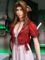 Final Fantasy 7 Aerith Gainsborough Biker Jacket Side View