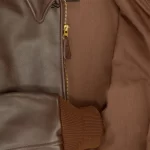 Bomber Leather Jacket Texture