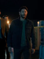 Countdown 2025 Jensen Ackles Cotton Grey Jacket Side View