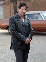 The Many Saints of Newark Jon Bernthal Black Leather trench Coat Closeup Details