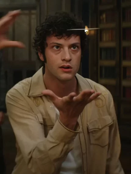 Dominic Sessa Bosco Beige JakcetFront View