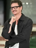 The Fantastic Four First Steps 2025 Pedro Pascal Cotton Black Jacket Side View