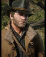 RDR 2 Arthur Morgan Cotton Brown Jacket Lifestyle View