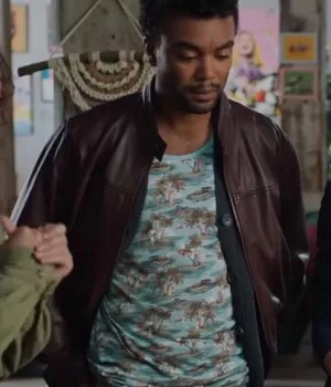 Alexander Nunez True Justice Brown Leather Jacket