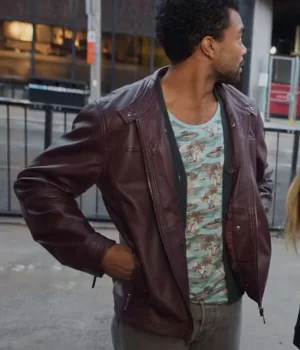 Alexander Nunez True Justice Brown Leather Jacket