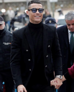Cristiano Ronaldo Black Blazer
