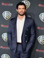 David Corenswet Superman 2025 Wool Blue Blazer