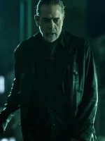Negan Smith Inspired Walking Dead 2023 Black Leather Jacket