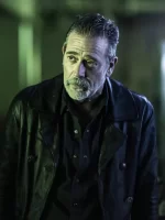 Negan Smith Inspired Walking Dead 2023 Black Leather Jacket