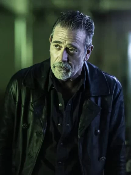 Negan Smith Inspired Walking Dead 2023 Black Leather Jacket