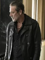 Negan Smith Inspired Walking Dead 2023 Black Leather Jacket