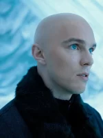 Nicholas Hoult Inspired Superman 2025 Shearling Fabric Jacket