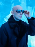 Nicholas Hoult Inspired Superman 2025 Shearling Fabric Jacket