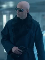 Nicholas Hoult Inspired Superman 2025 Shearling Fabric Jacket